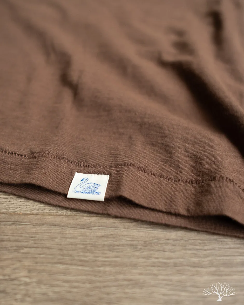 SCT04 Pima Cotton Tee - Chocolate