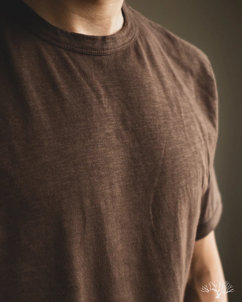 SCT04 Pima Cotton Tee - Chocolate