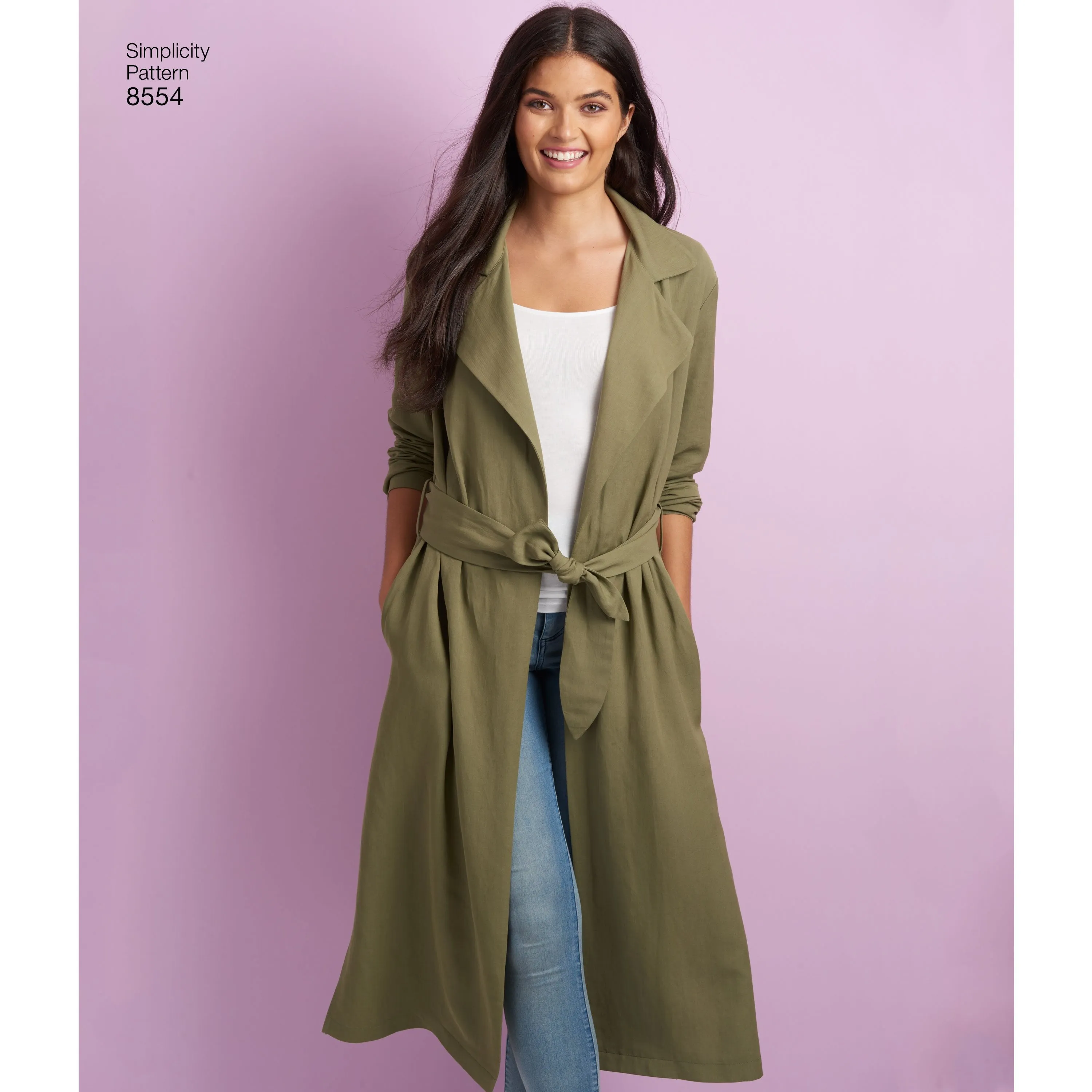 Simplicity Pattern 8554 womens petite coats and jackets