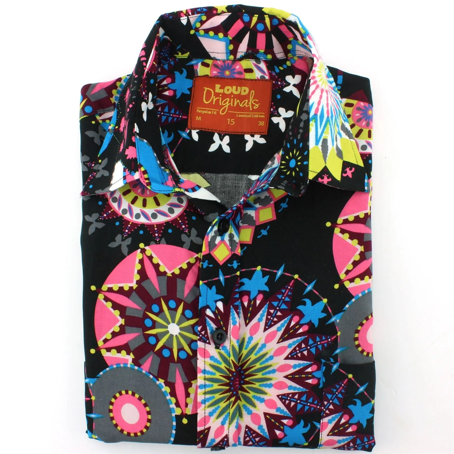 Slim Fit Short Sleeve Shirt - Carnival Suzani