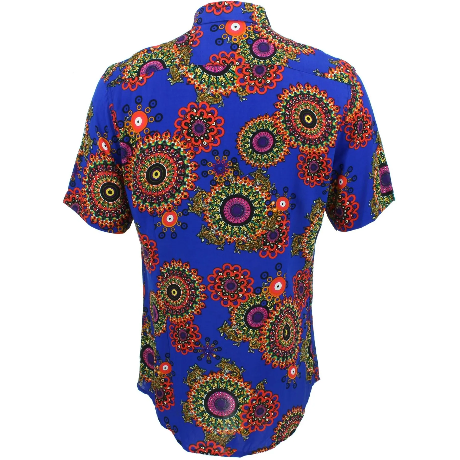 Slim Fit Short Sleeve Shirt - Fractal Suzani
