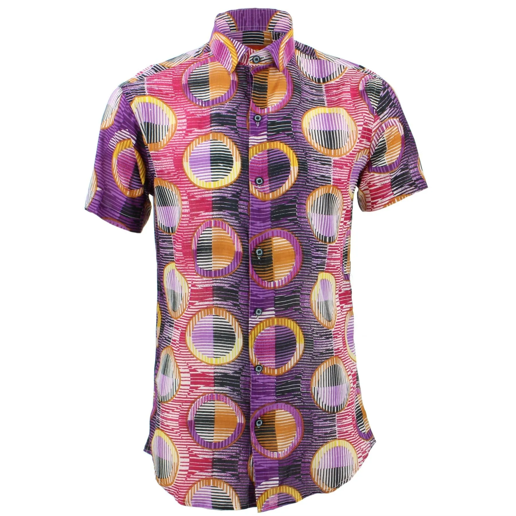 Slim Fit Short Sleeve Shirt - Porthole Blinds