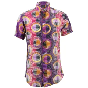 Slim Fit Short Sleeve Shirt - Porthole Blinds