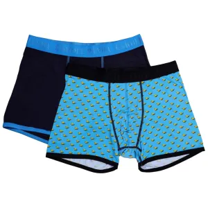 Swole Panda Bamboo Boxers 2 Pack - Navy Blue/Ducks