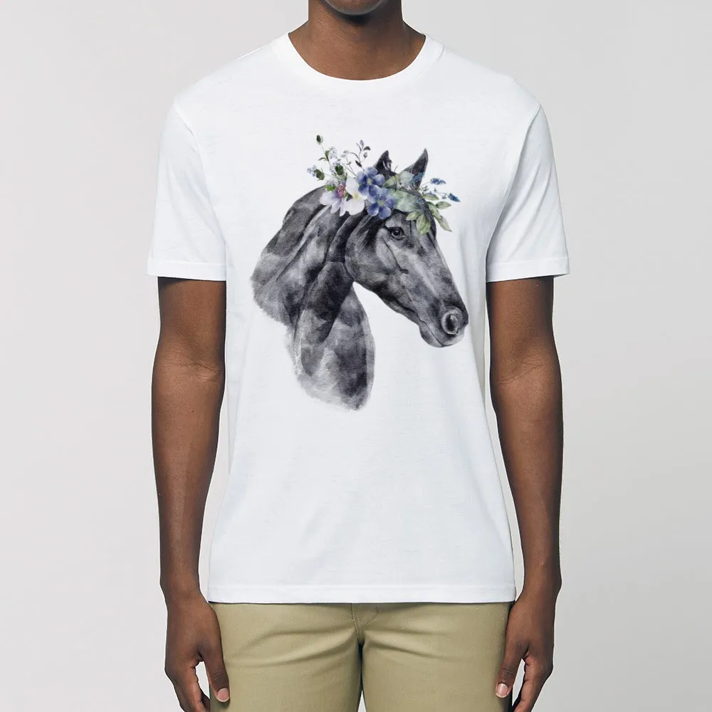 T-Shirt - Floral Horse