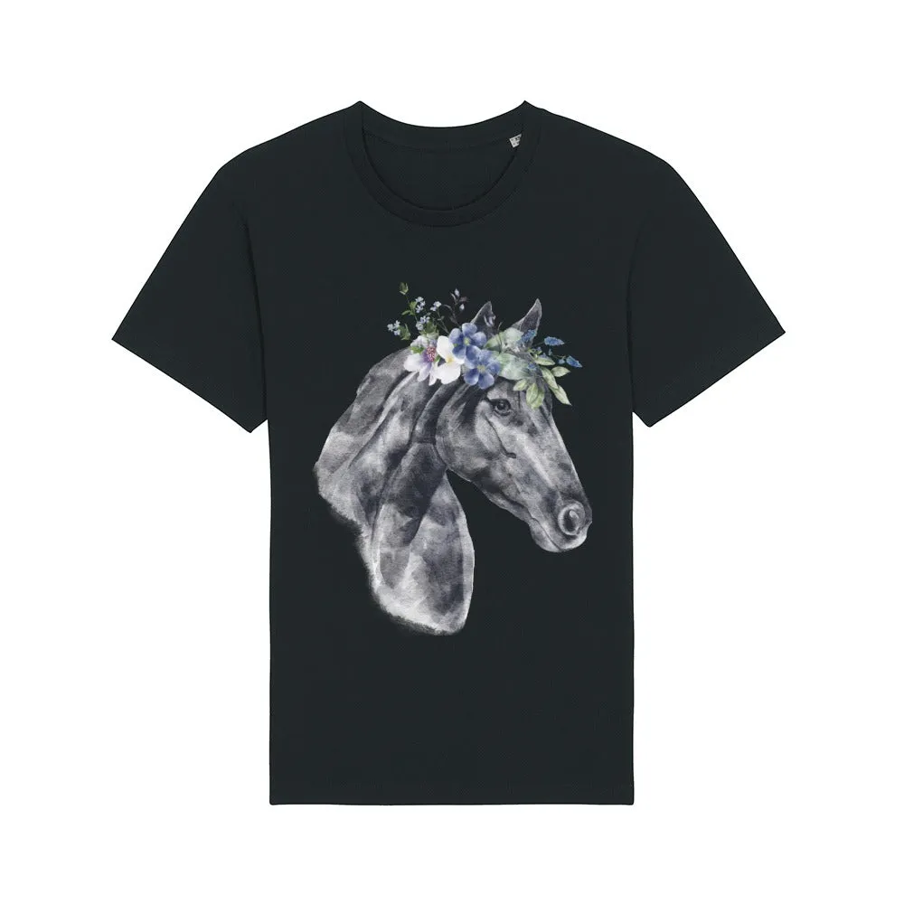 T-Shirt - Floral Horse