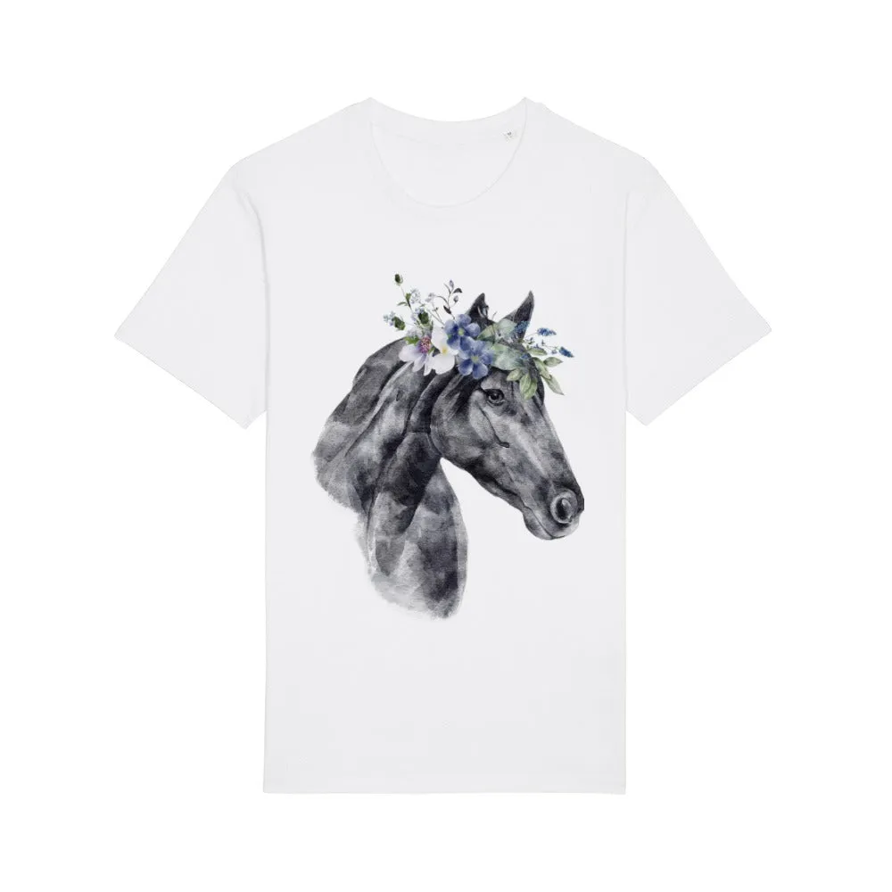 T-Shirt - Floral Horse