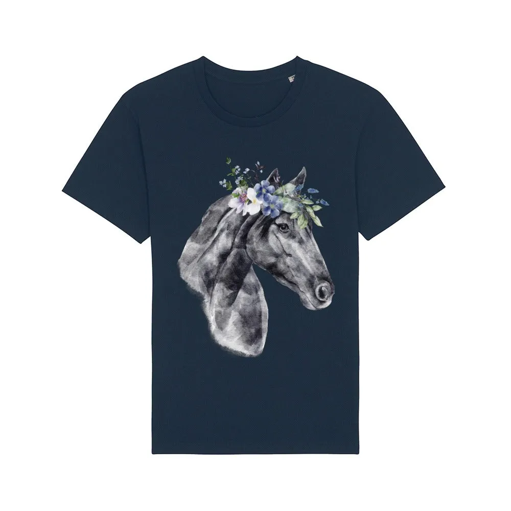 T-Shirt - Floral Horse