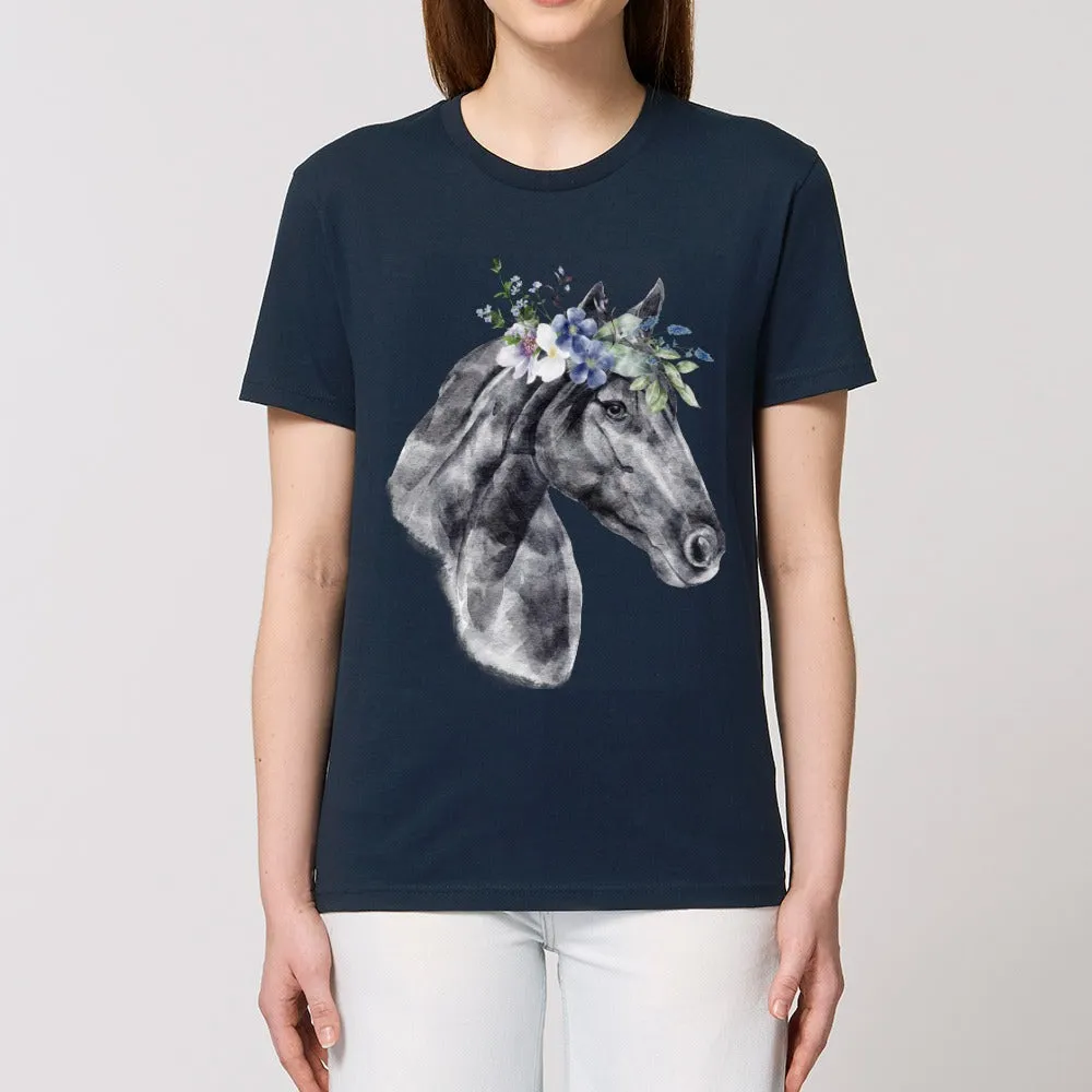 T-Shirt - Floral Horse