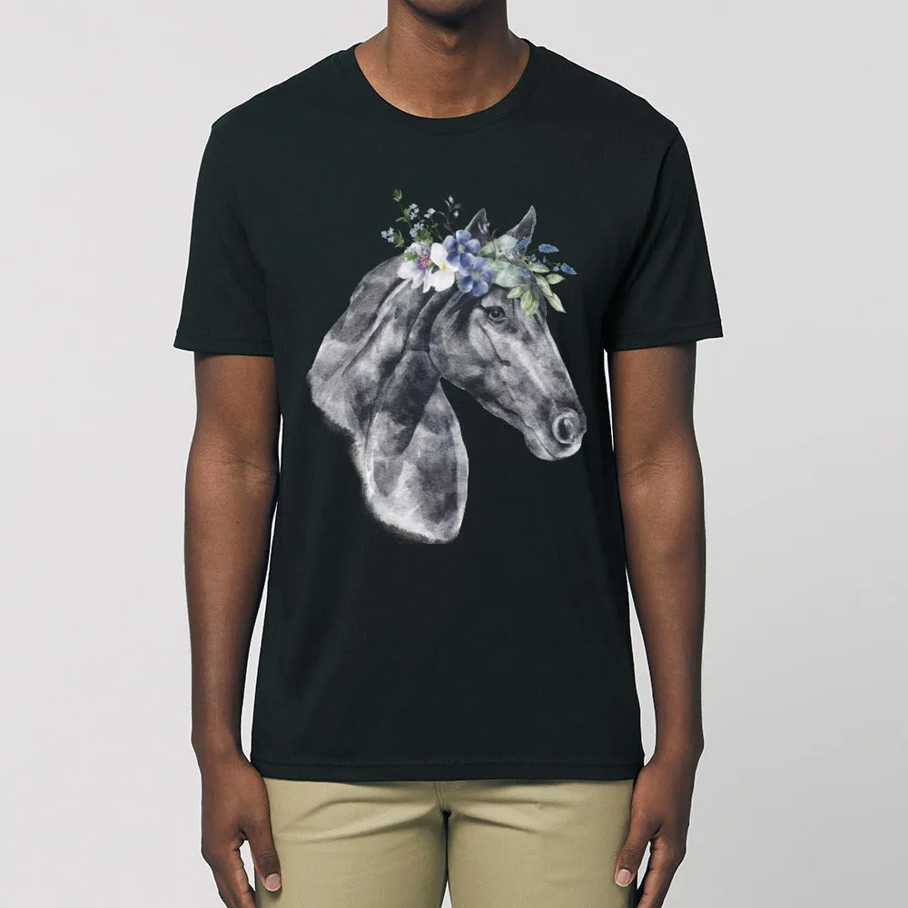 T-Shirt - Floral Horse