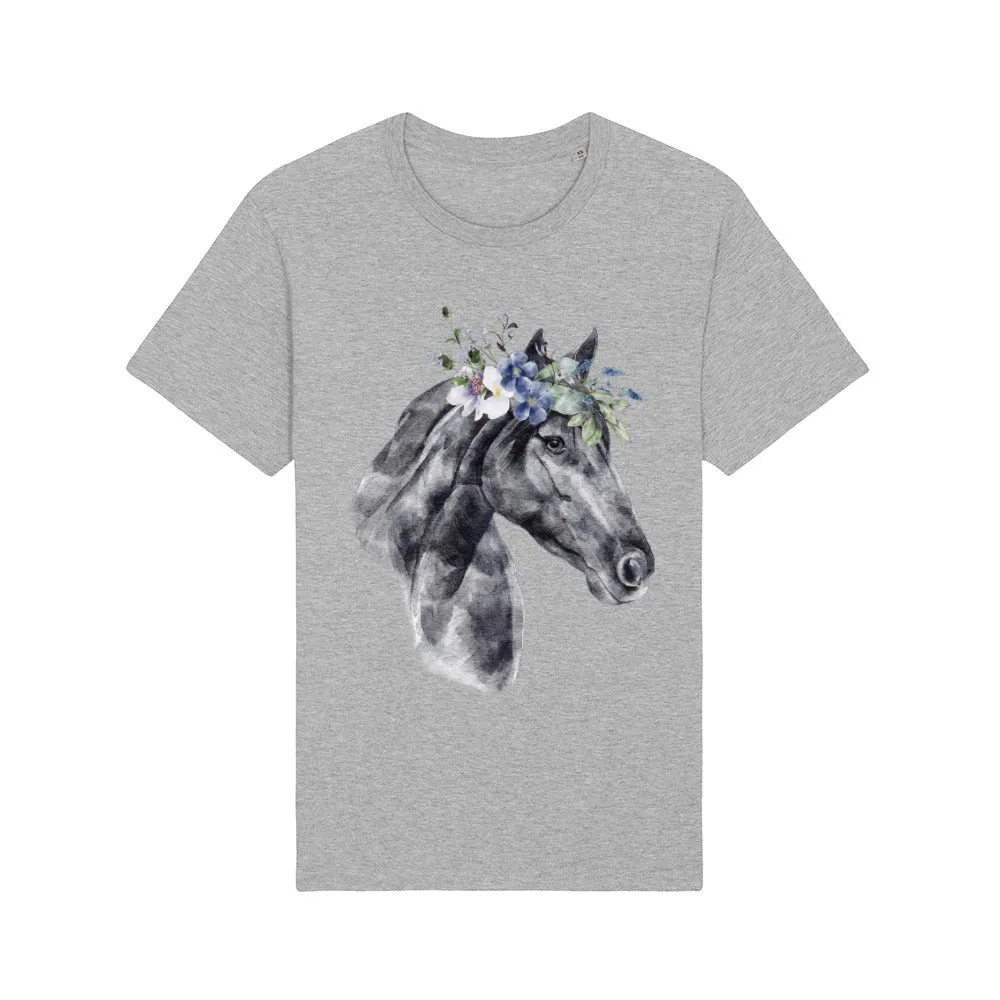 T-Shirt - Floral Horse