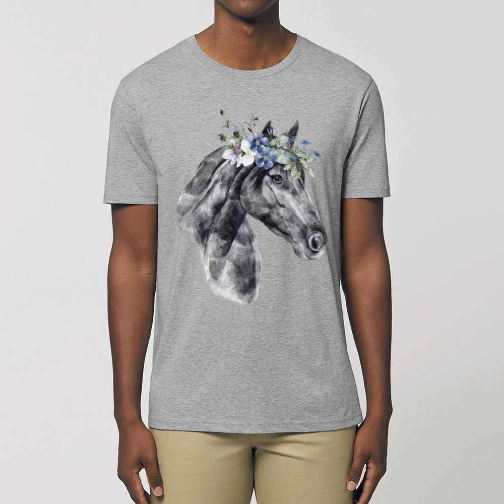 T-Shirt - Floral Horse