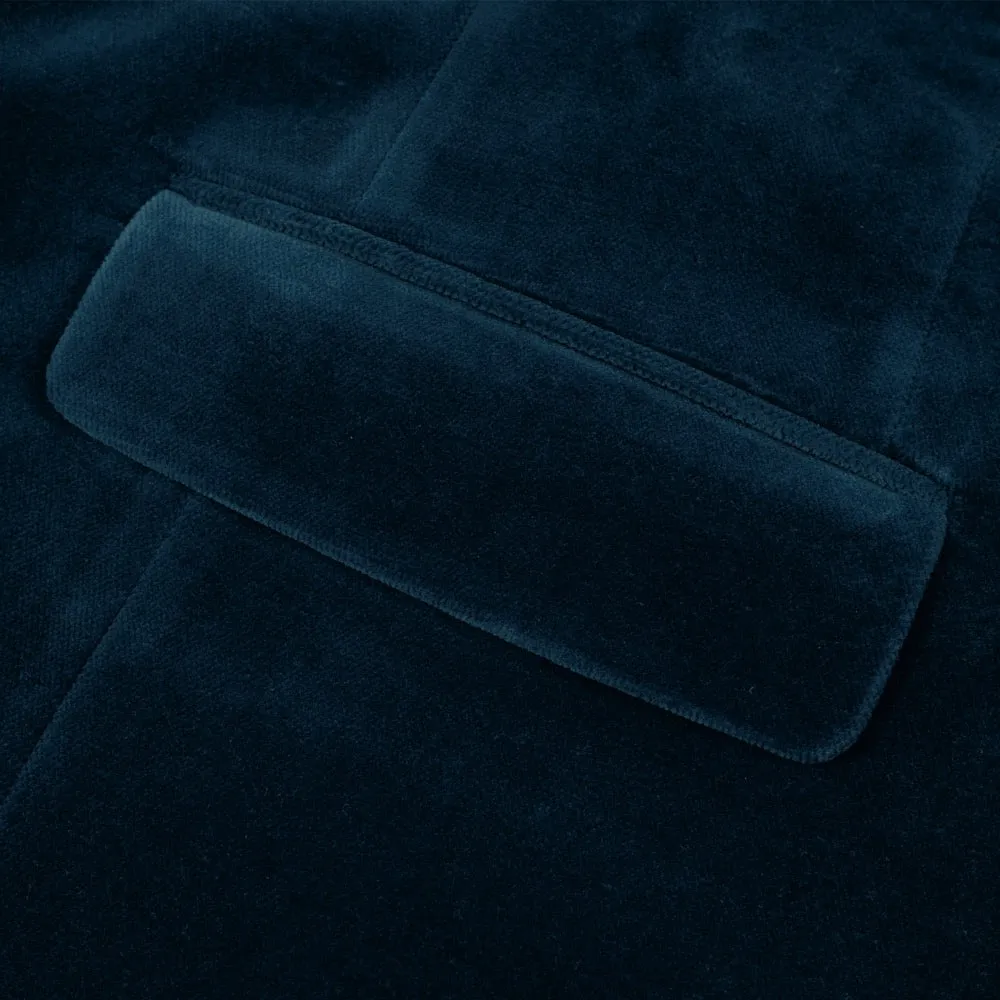 Teal Velvet Jacket