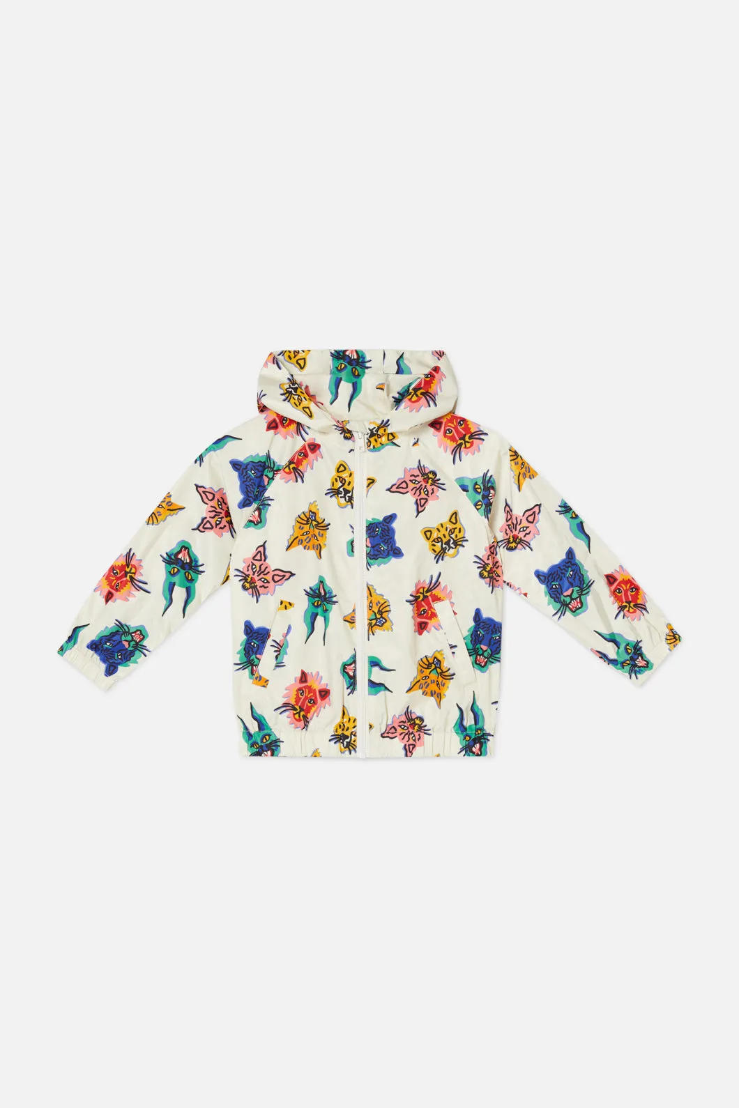 Tiger Heads Hooded Jacket