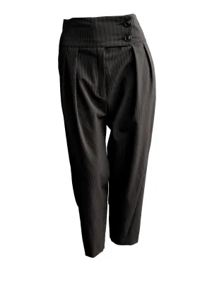Vivienne Westwood Anglomania Cropped Pinstripe Trousers, UK10