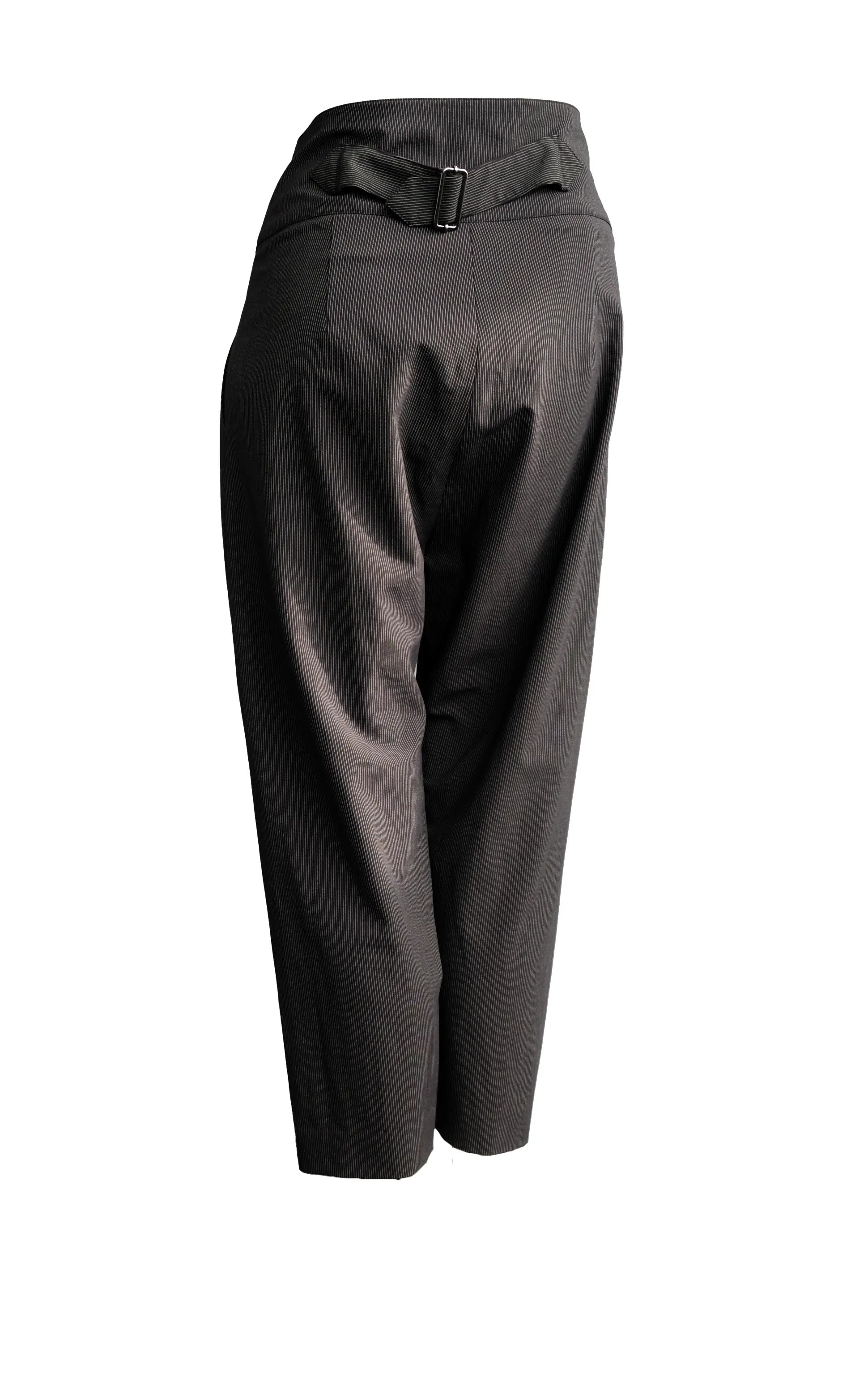Vivienne Westwood Anglomania Cropped Pinstripe Trousers, UK10