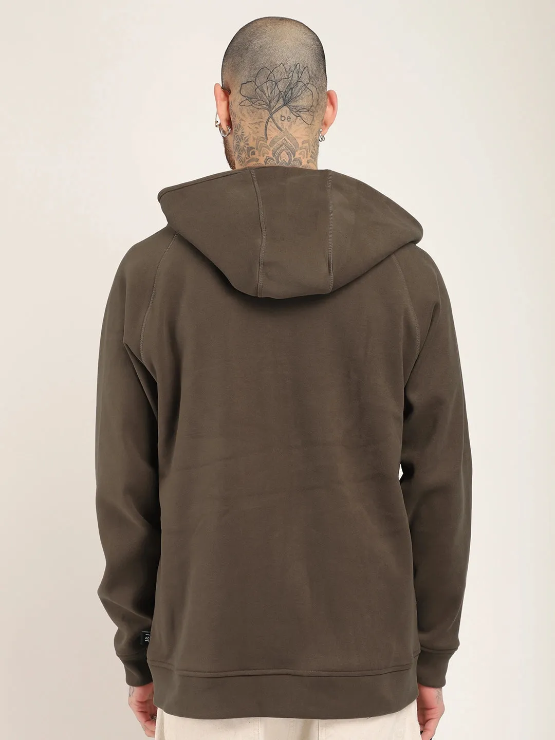 Wayfarer Coffee Velvet Zipper Hoodie