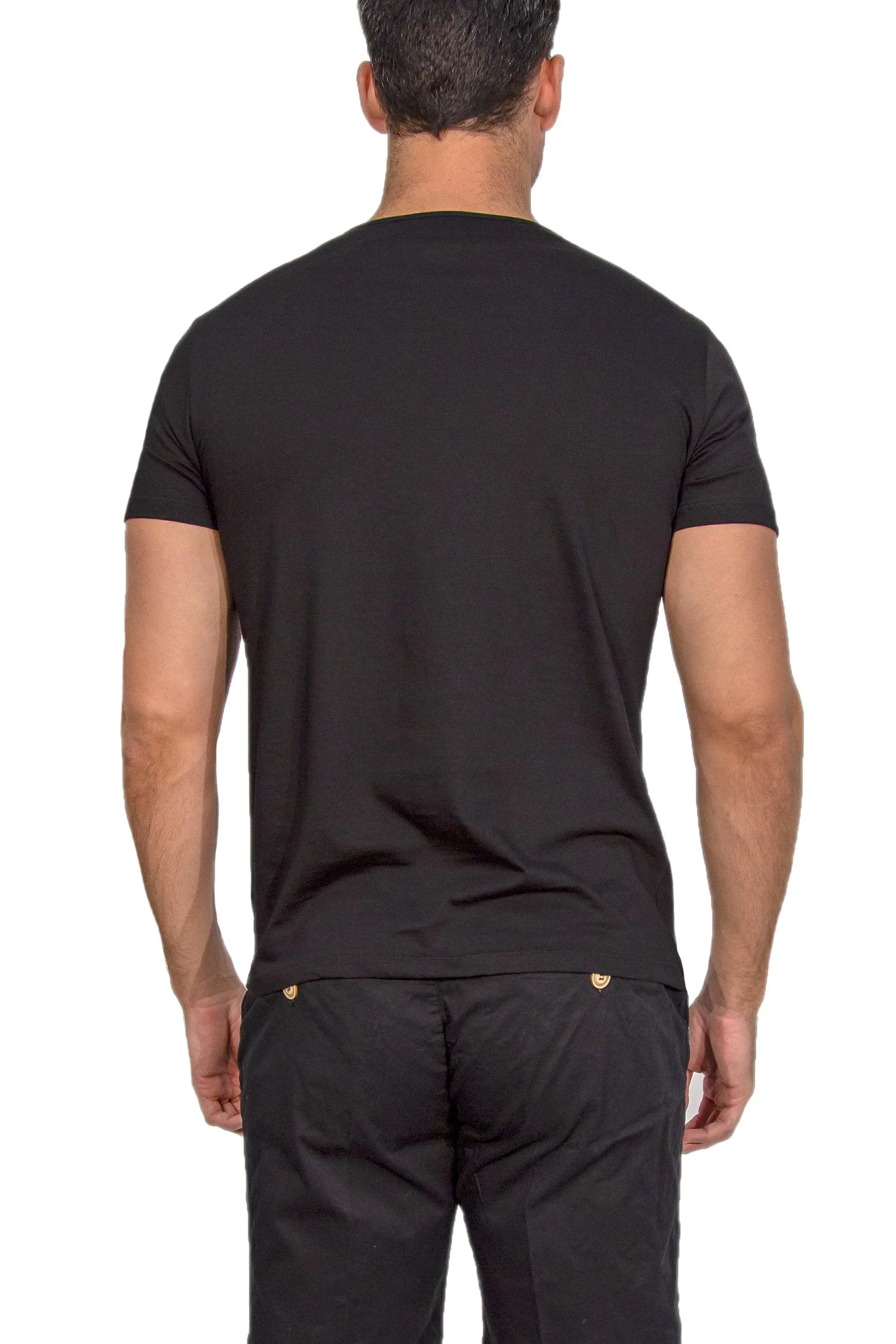Who Cares Graphic Tee Black