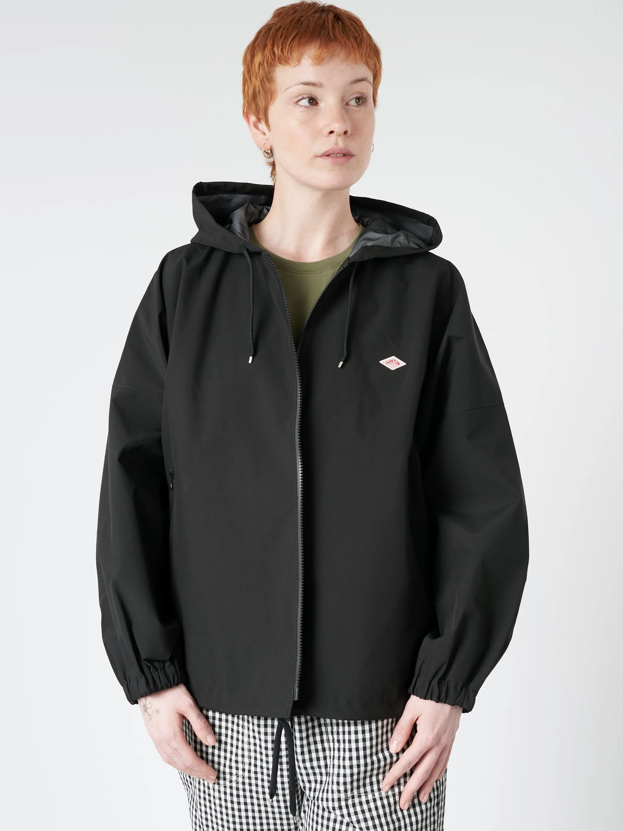 Women's 3-Layer Cloth Hooded Jacket